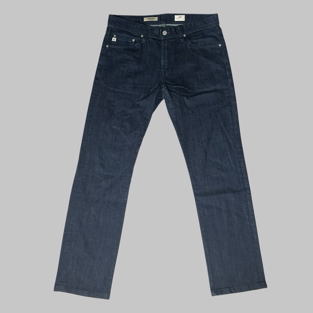 Adriano Goldschmied Men's 32x29 The Graduate Tailored Leg Dark Blue Jeans